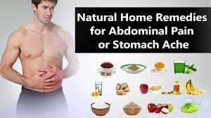 stomach ache or abdominal pain