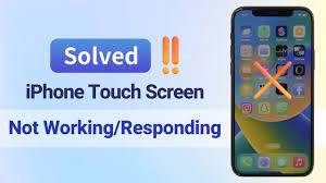 fix top of iphone screen not working