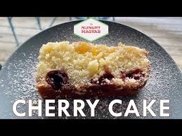 cherry cake meggyes süti by the