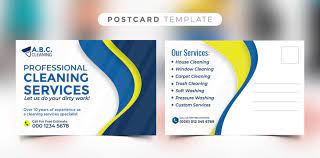cleaning services business card images