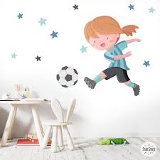 Choose Colour Soccer Player Girl