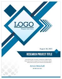 free cover page templates for research