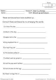 Sentence Writing Practice For Kindergarten Kindergarten Sentence