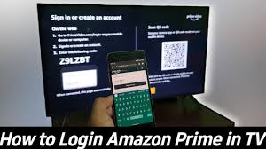 amazon prime account with smart tv