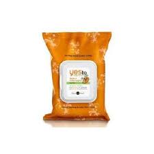 yes to baby carrots face nose wipes