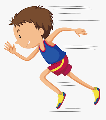 Jump Clipart Athletic Person - Running Clipart, HD Png Download ,  Transparent Png Image - PNGitem