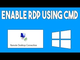 how to enable remote desktop rdp