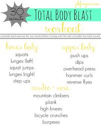 30 minute total body blast workout