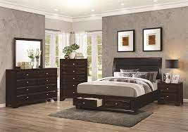 Shop 61 top coaster bedroom furniture and earn cash back from retailers such as houzz, overstock and wayfair all in one place. Jaxson Storage Bed 6 Piece Bedroom Set In Cappuccino Finish By Coaster 203481