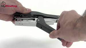 swingline commercial hand stapler demo