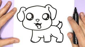 Zwischen foto und papier kommt das abpauschpapier. Kawaii Hund Zeichnen Kawaii Bilder Von Rizzo Chris Youtube