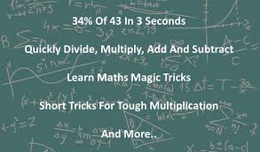 Math Tricks Learn Sdy Math Tricks