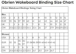 Obrien Open Toe Series Clutch Wakeboard Bindings 2019