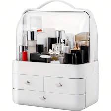 1pc makeup storage box waterproof and