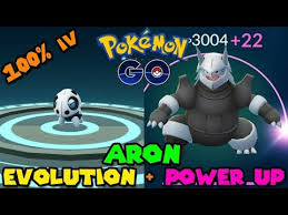 Aron Max Cp For All Levels Pokemon Go