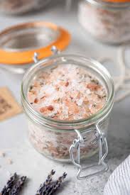 Epsom salt is safe for the baby only if: Calming Lavender Bath Salts Wholefully