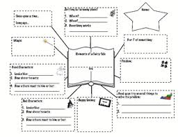Elements Of A Fairy Tale Graphic Organizer