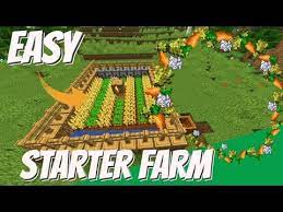 How To Make A Crop Farm In Minecraft