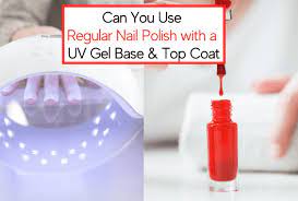 how to use a uv gel top coat with