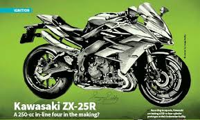 Модель бюджетного спортивного мотоцикла kawasaki ninja 250r появилась в 2008 году, придя на смену kawasaki zzr 250. Kawasaki Zx 25r A 250 Cc In Line Four In The Making Pressreader