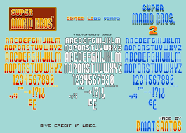 Click here to download this font. You Can Find The Smbx Font Here Super Mario Bros X Forums