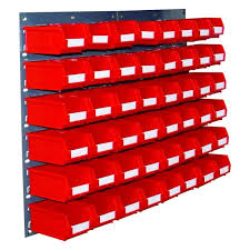 Top Wall Mounted Storage Bin Panel