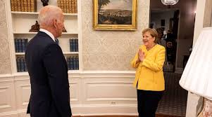 Biden, Merkel stress friendship while agreeing to disagree on pipeline |  World News,The Indian Express