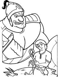 A short animated video about the story of david and goliath; David And Goliath Coloring Pages Best Coloring Pages For Kids