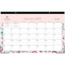 Blue Sky The Color Of Imagination Llc Blue Sky Write On Calendar Monthly Desk Pad Yes Monthly 1 Year January Till December Desk Pad Multi