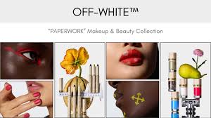 off white paperwork makeup beauty