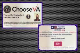 These new card is a waste of money, the money paid for the does benefit veterans it goes into pockets of wealthy political contributors. Va Issues Long Awaited Veteran Id Card But It Comes With An Ad On The Back Ncpr News