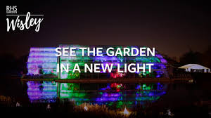 glow 2019 rhs garden wisley rhs