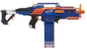 It is the best automatic nerf gun blaster completely motorized, which can hold for 200 rounds when loaded for once. Amazon Com Nerf Cs 18 N Strike Elite Rapidstrike Toys Games
