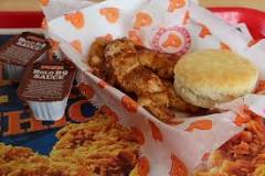 What is Popeyes $10 sampler box?