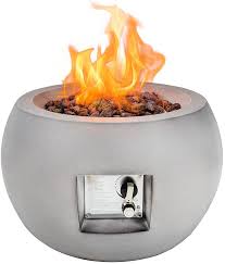 limor outdoor propane fire pit table