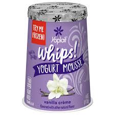 low fat vanilla creme yogurt mousse cup