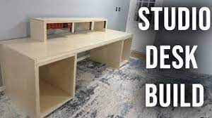4 cool blue studio desk. Building The Ultimate Studio Desk Youtube