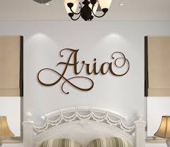 Wooden Name Sign Wall Hanging Letters