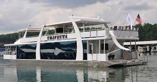 This lake is known for being one of the cleanest lakes in the country, and it regularly attracts millions of visitors annually. New Custom Designed Houseboats For Sale Thoroughbred Houseboats Llc House Boat Houseboat Living Floating House