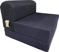 d d futon furniture denim sleeper chair