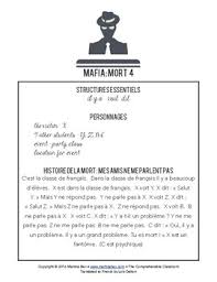 With the mafia app, it's easy to learn how to play mafia. Mafia Scripts For Game Play In Beginning French Classes Tpt
