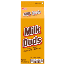 milk duds chocolate caramel candy