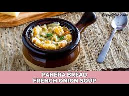 panera bread french onion soup you