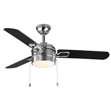 Integrated Led Chrome Ceiling Fan