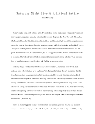 Example Of A Satire Essay Magdalene Project Org