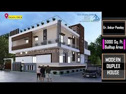 Modern Duplex House Design In India