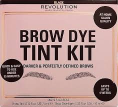 makeup revolution brow dye tint kit