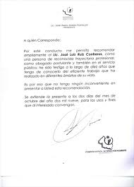 Carta De Recomendacion Personal Ejemplo Formato Imagui