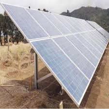 ground pile solar mounting system