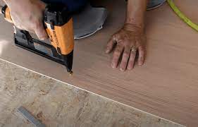 how to install luan under vinyl floor